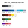 tank top color chart - Bersek UK Shop