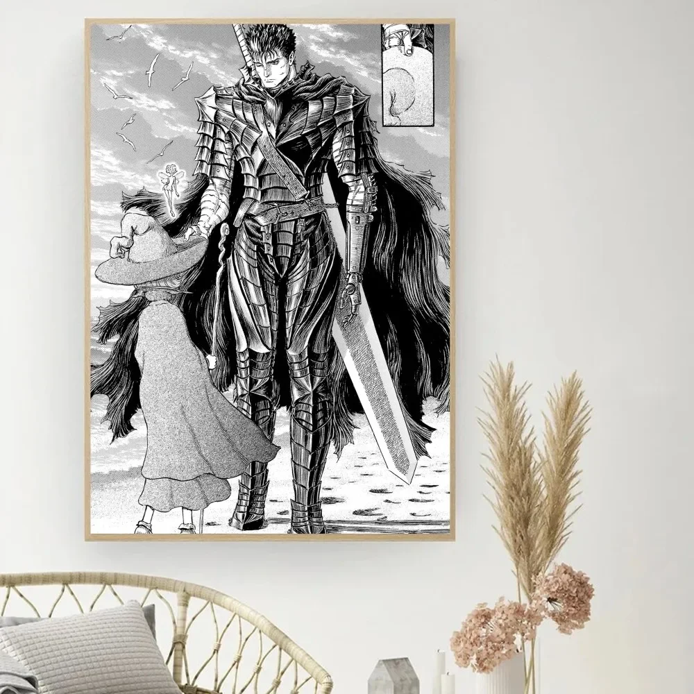 Berserk New Design Vintage Movie Poster Wall Art