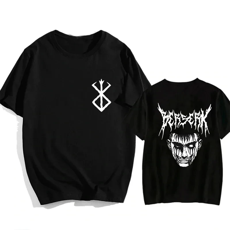Berserk Guts Print Graphic Unique T-Shirt