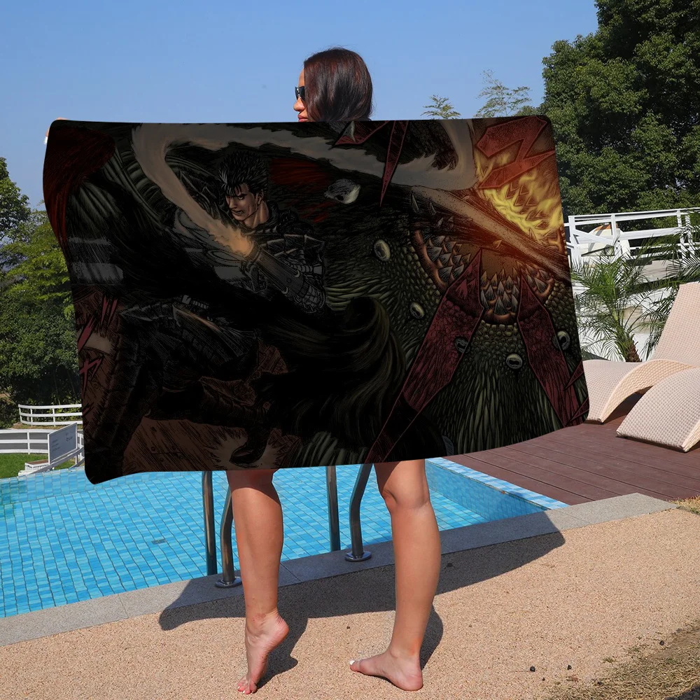 Hot Design Berserk Beach Towel Cartoon Cute Summer