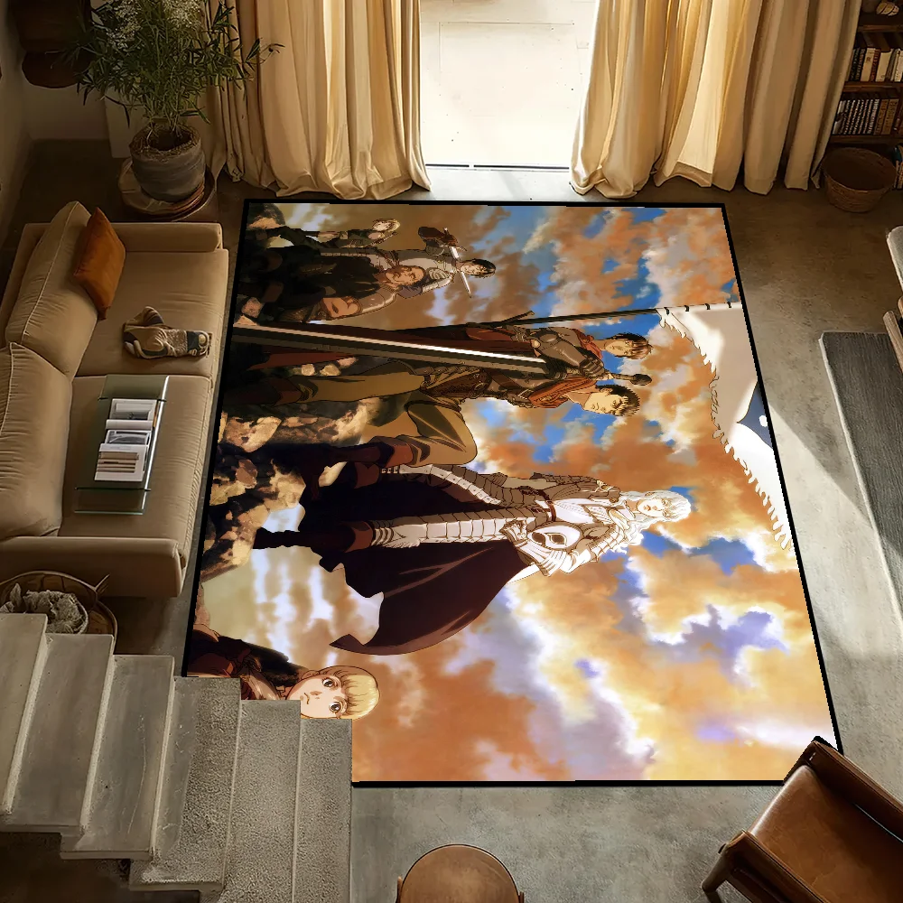 Berserk Guts Bedroom Tufted Rug Carpet