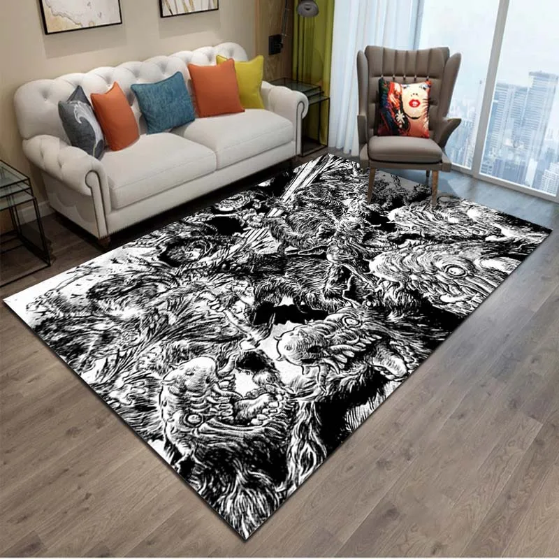 Berserk Anime Carpet Wonderful Decor Bedroom Rug