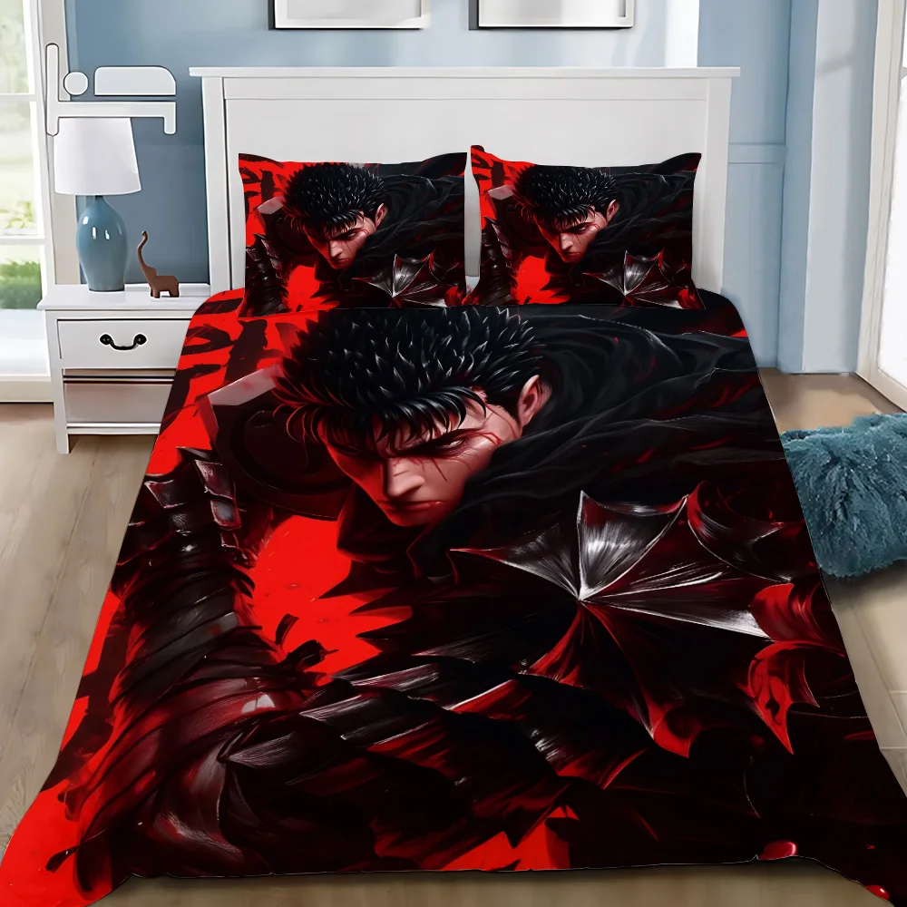 Best Berserk Anime Guts Bedding Set Cartoon