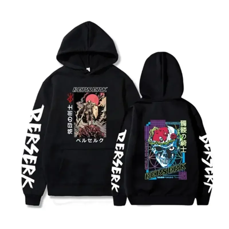 New Colletion Berserk Guts Men Women Hoodies