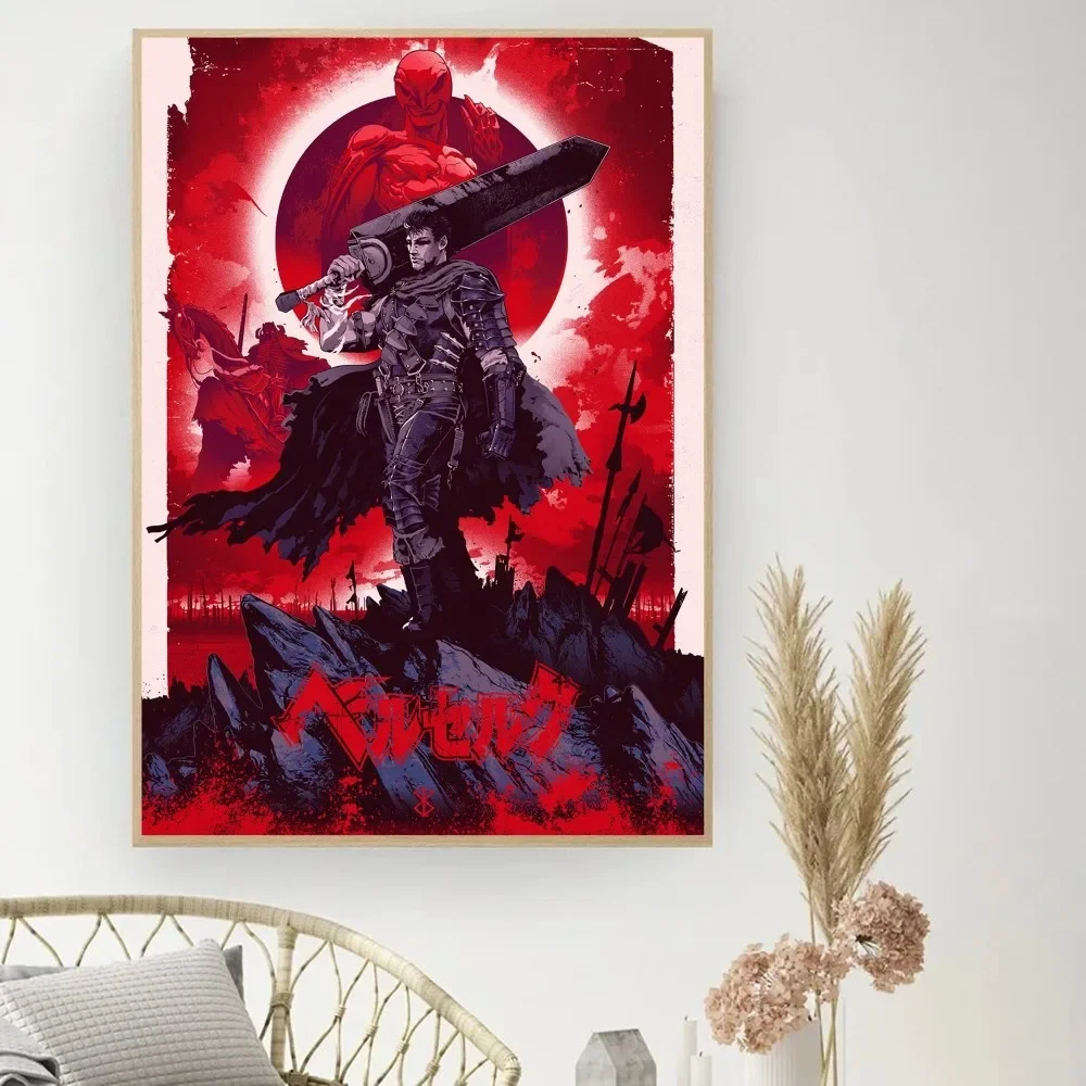 Berserk Guts Top Movie Poster Wall Art