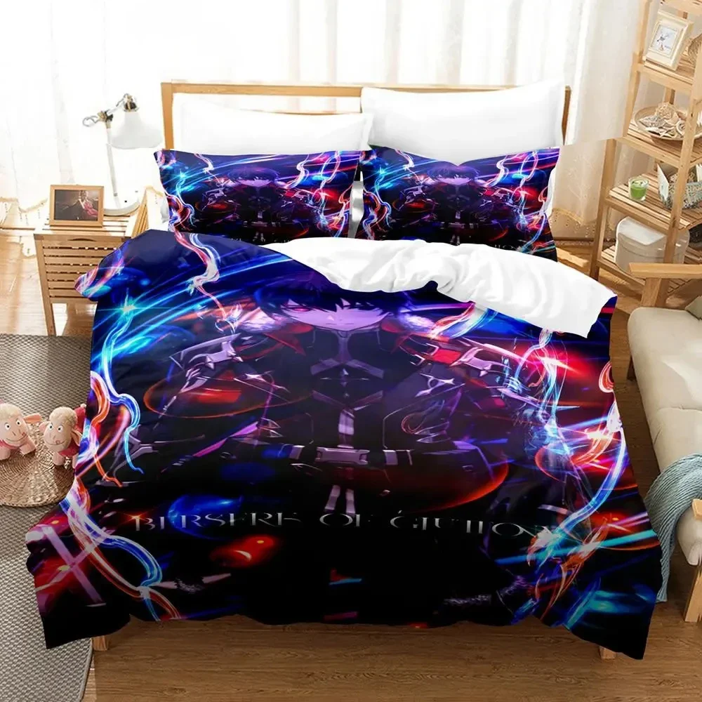 Anime Berserk Colorfull Bedding Set
