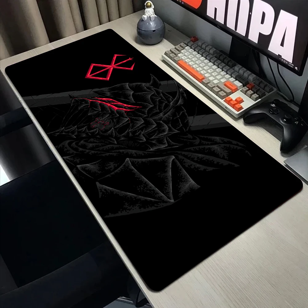 Berserk Guts And Logo Gamer Gaming  Mouse Pad