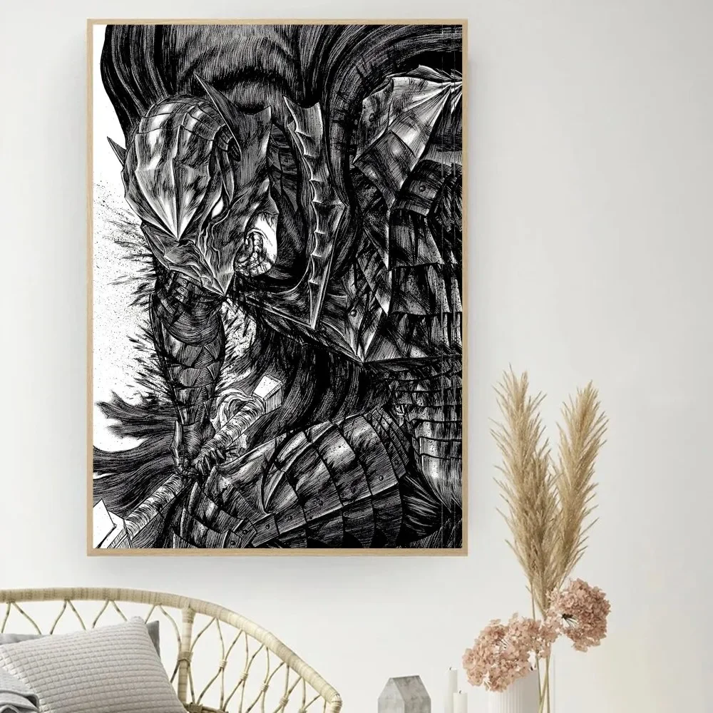 Berserk Retro Vintage Movie Poster Wall Art