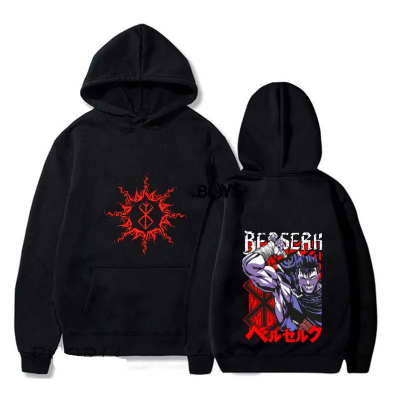 Berserk Guts Autumn Winter Hoodies