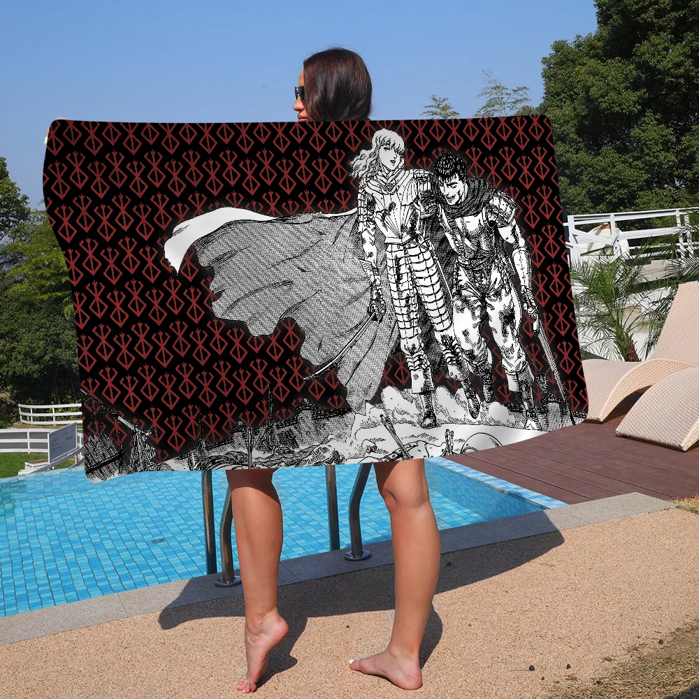 Hot Item Berserk Beach Towel Cartoon Cute Summer