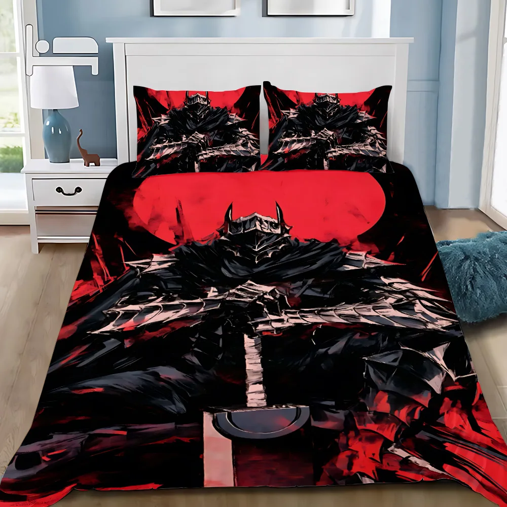 Berserk Anime Guts Bedding Set Cartoon