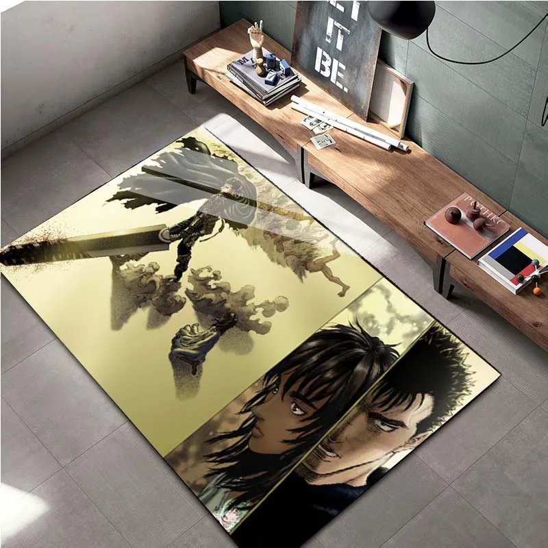 New Berserk Anime Guts Carpet Decor Rug