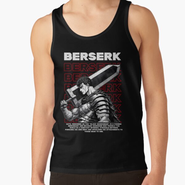Berserk Guts With His Sword Tank Top