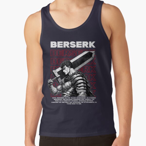 Berserk Guts With His Sword Tank Top - Image 6