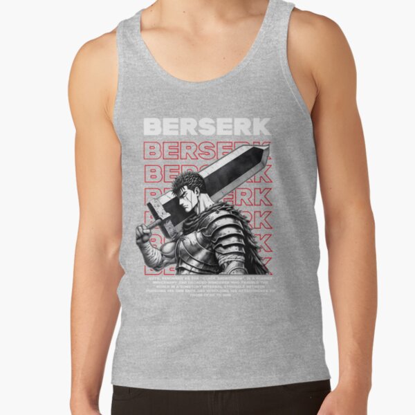 Berserk Guts With His Sword Tank Top - Image 5