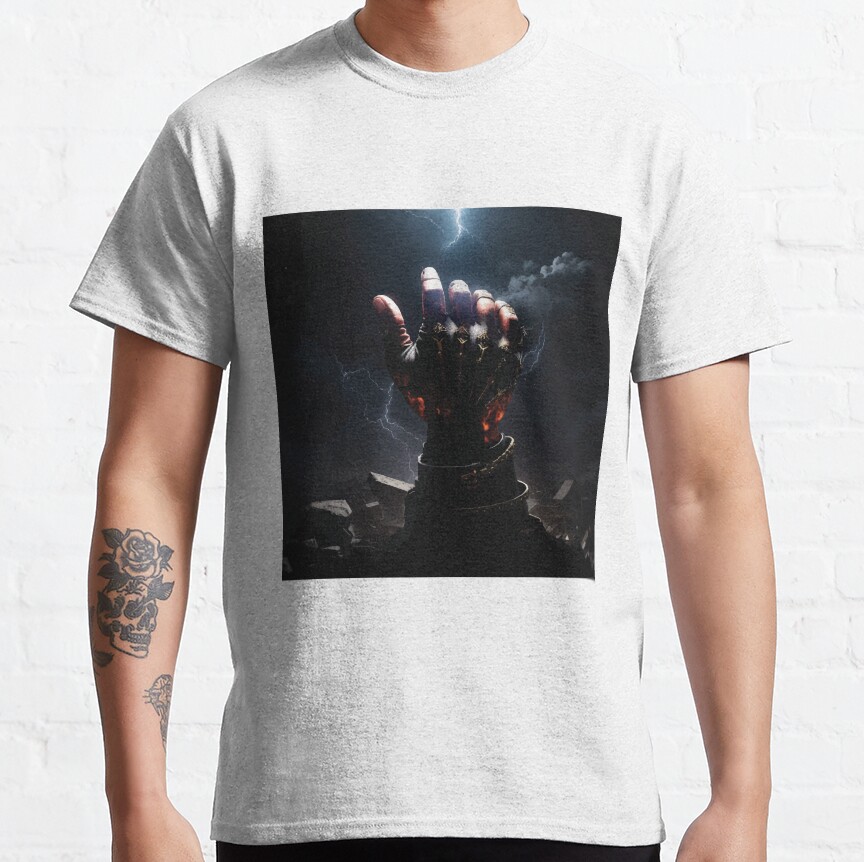 Berserk God Hand Colour Illustration T-Shirt - Image 7