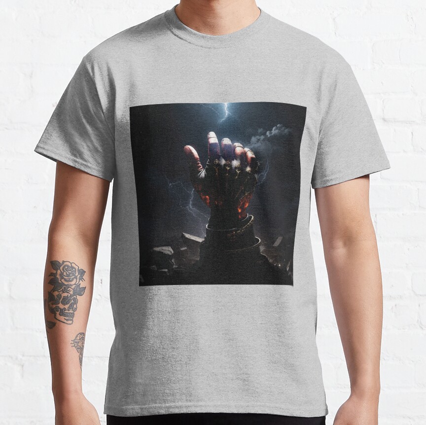 Berserk God Hand Colour Illustration T-Shirt - Image 6