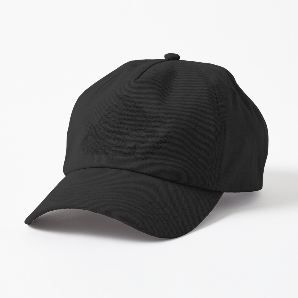 Black Berserk Axolotl Warrior Cap