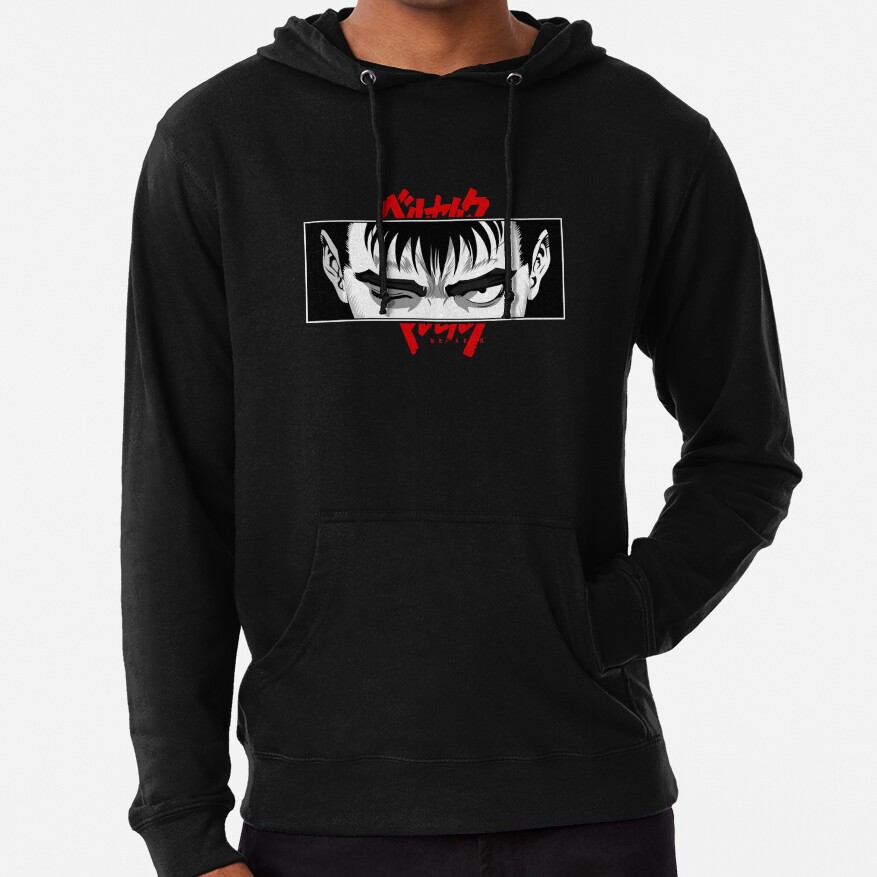 Guts With The Berserk Face Hoodie