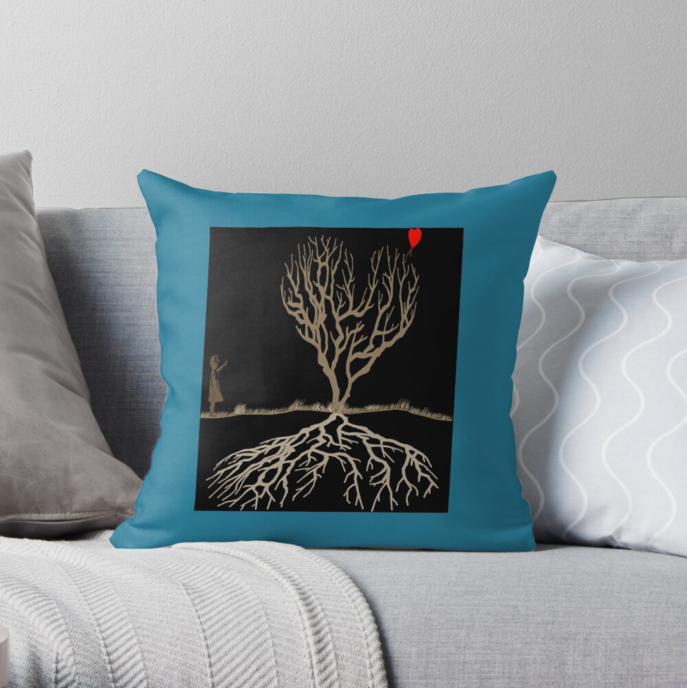 Guts Throw Pillow