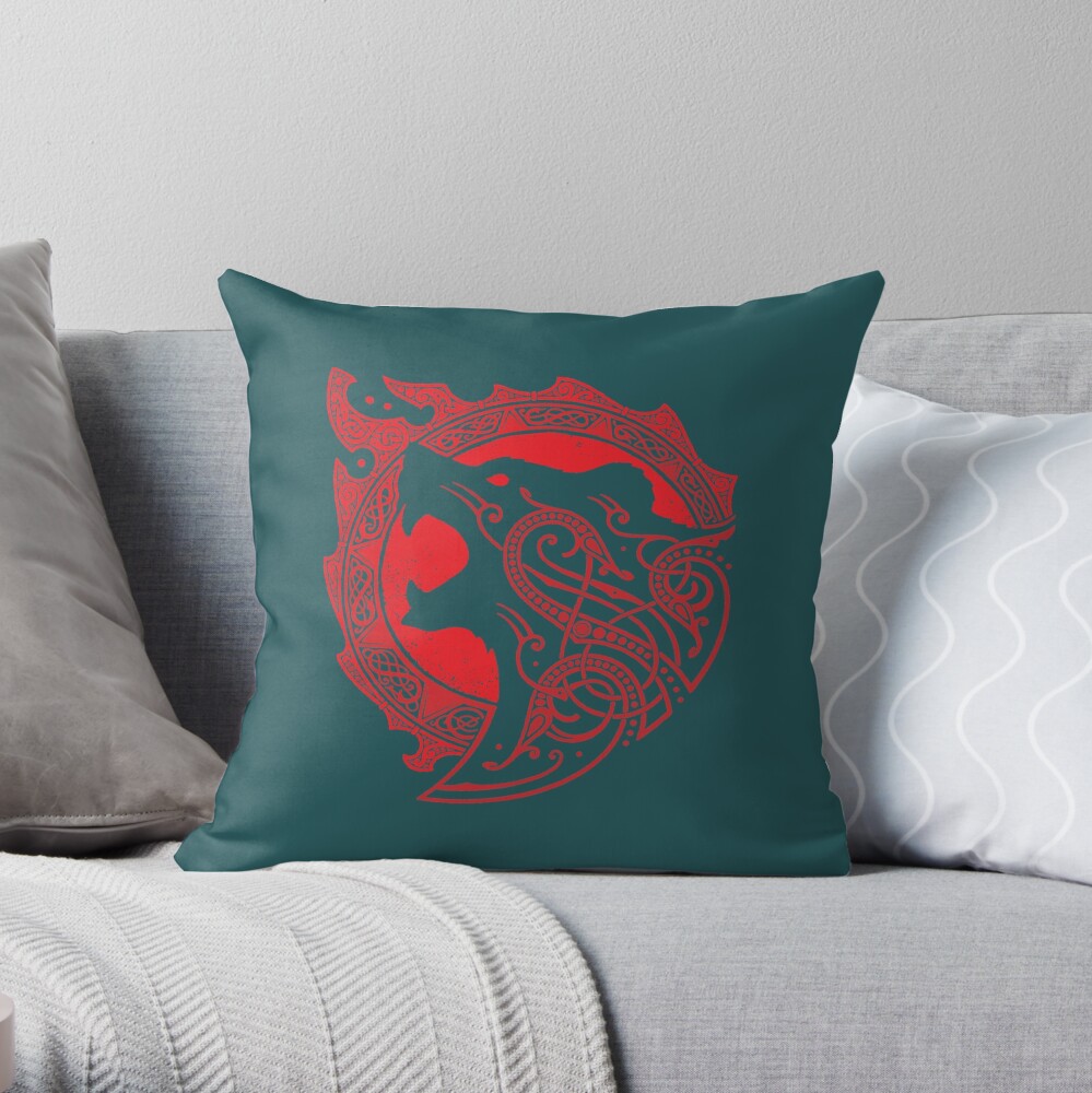Berserker Throw Pillow