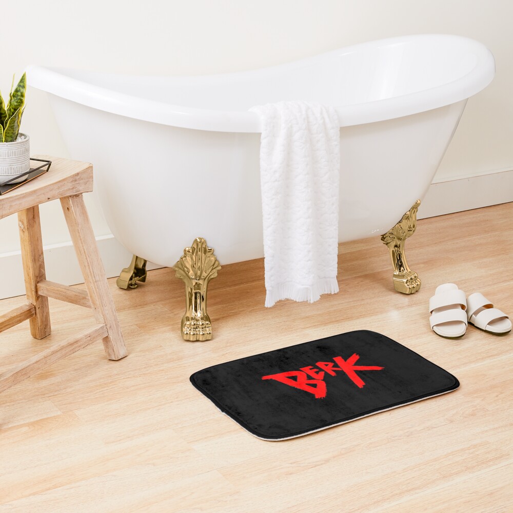 Berk Red Bath Mat - Image 2