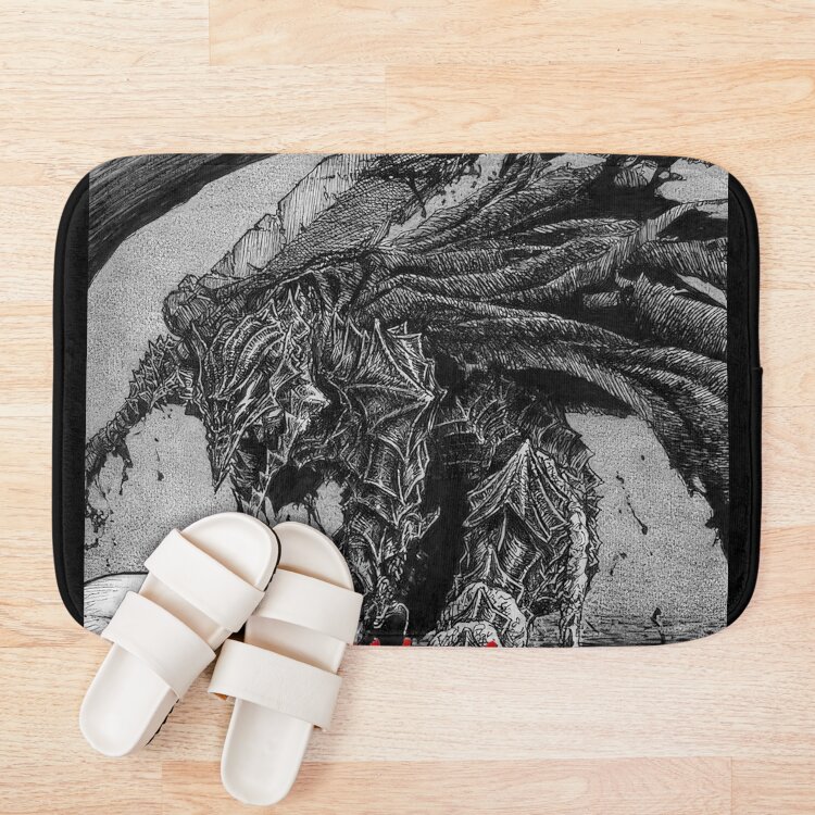 Nightmare Warrior Dark Art Bath Mat - Image 3
