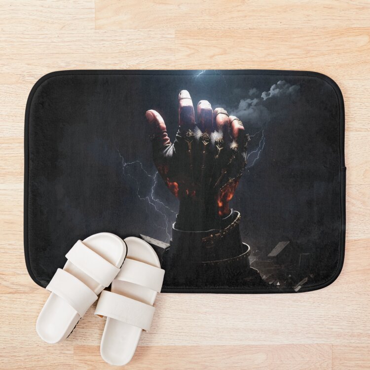 Berserk God Hand Colour Illustration Bath Mat - Image 3