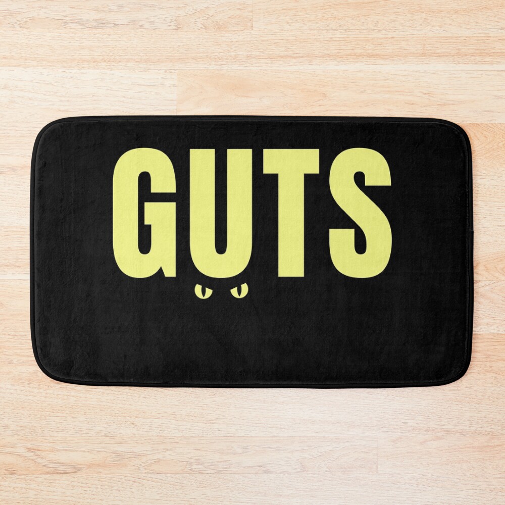 Guts Cat Bath Mat