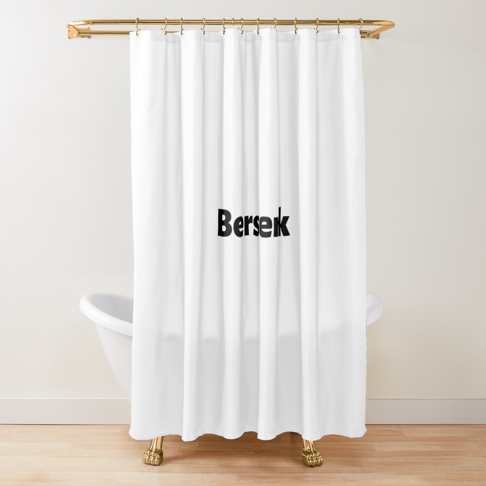 Berserk Basic Shower Curtain