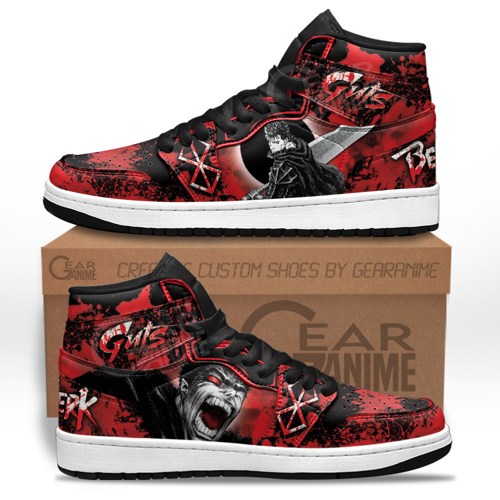 Guts J1s Sneakers The Black Swordsman