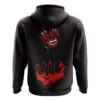Brand of Sacrifice Berserk Zip Hoodie Jacket BACK mockup - Bersek UK Shop