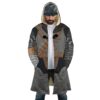 Guts Armor Berserk AOP Hooded Cloak Coat FRONT Mockup - Bersek UK Shop