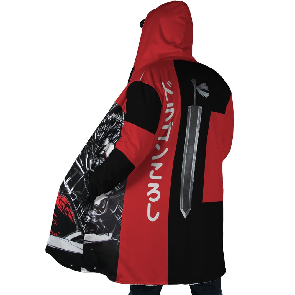 Guts Dragonslayer Berserk Dream Cloak Coat - Image 4