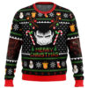 Guts Santa Claus Berzerk men sweatshirt FRONT mockup - Bersek UK Shop