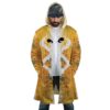 Guts and Casca Berserk AOP Hooded Cloak Coat FRONT Mockup - Bersek UK Shop