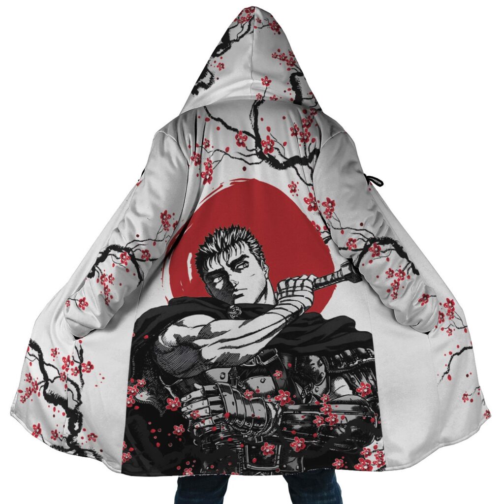 Guts Cherry Blossom Berserk Dream Cloak Coat